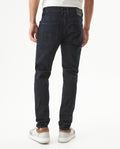 Men's Famous Skinny Fit Ultra Dark Wash Jeans in Cotton-Recycled Cotton Blend, Harbor 339G027 - 5