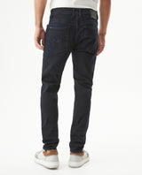 Men's Famous Skinny Fit Ultra Dark Wash Jeans in Cotton-Recycled Cotton Blend, Harbor 339G027 - 5