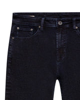 Men's Famous Skinny Fit Ultra Dark Wash Jeans in Cotton-Recycled Cotton Blend, Harbor 339G027 - 7