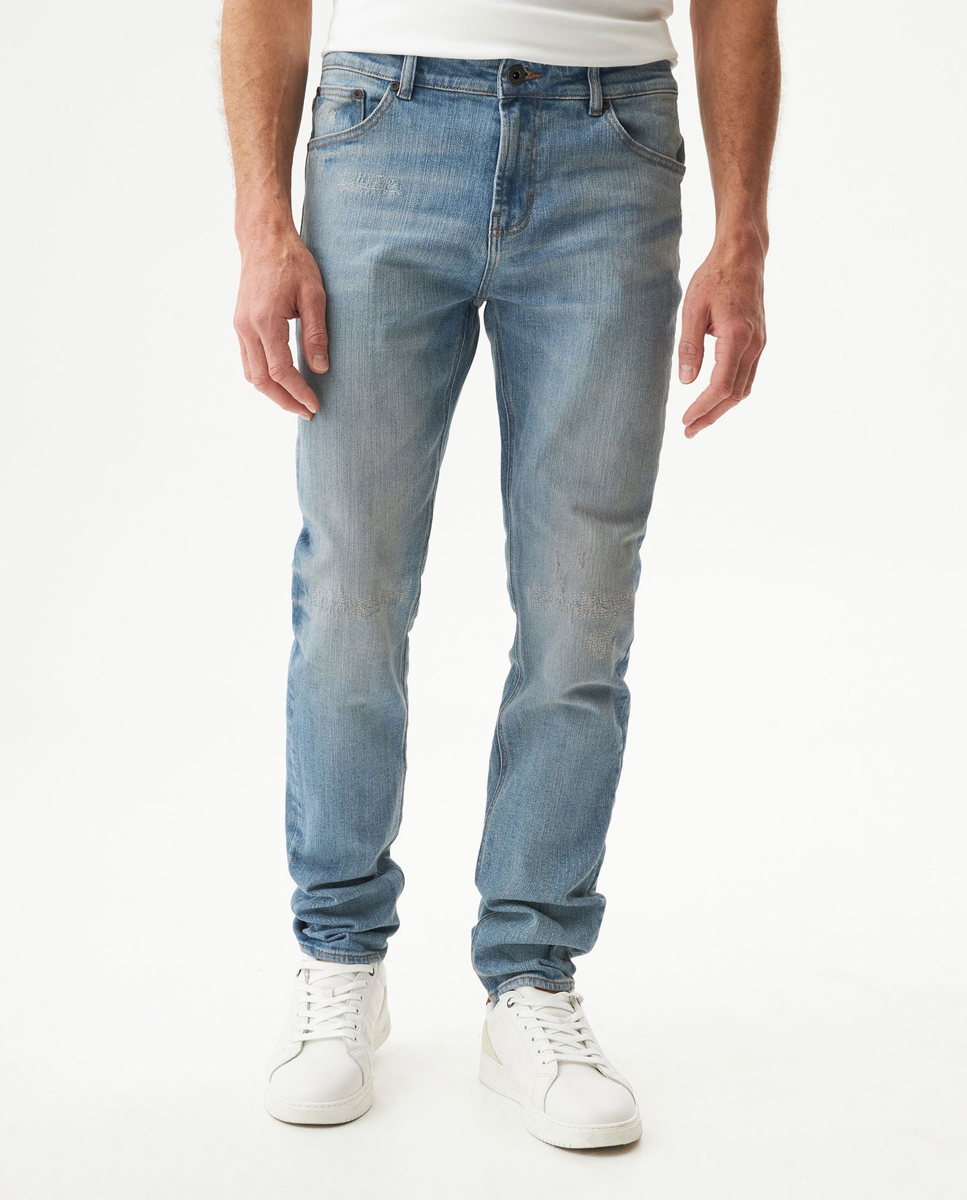 Men's Jeans, Skinny Fit, Light wash - Blue 339G029 - 1