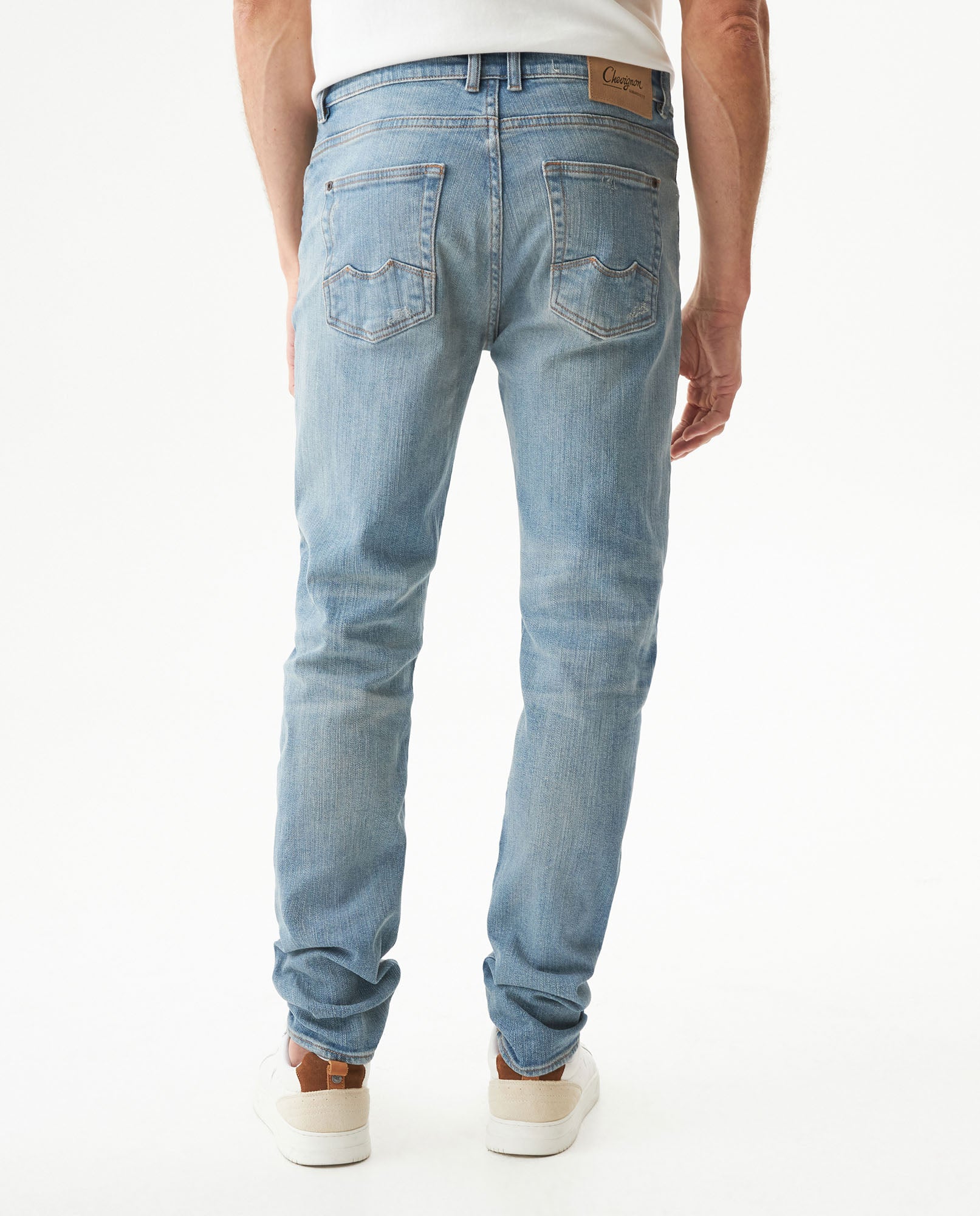 Men's Jeans, Skinny Fit, Light wash - Blue 339G029 - 5