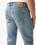 Men's Jeans, Skinny Fit, Light wash - Blue 339G029 - 6