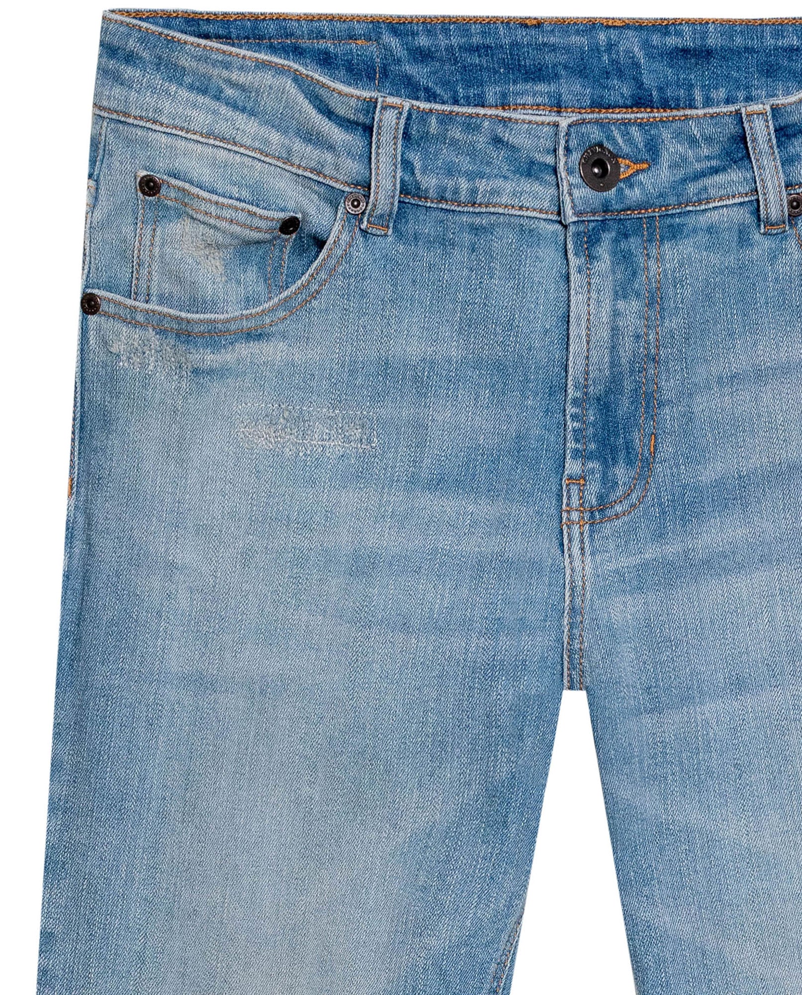 Men's Jeans, Skinny Fit, Light wash - Blue 339G029 - 7