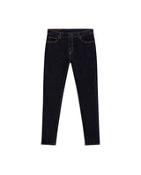 Men's Rider Ultra Dark Wash Skinny Jeans in Cotton-Polyester Blend, Berth - 1