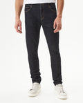 Men's Rider Ultra Dark Wash Skinny Jeans in Cotton-Polyester Blend, Berth - 2