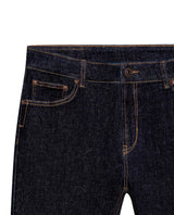 Men's Rider Ultra Dark Wash Skinny Jeans in Cotton-Polyester Blend, Berth - 7