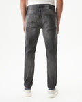 Men's Rider Skinny Fit Gray Wash Jeans in Cotton-Polyester Stretch Blend, Deepwater - 5