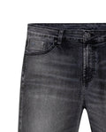Men's Rider Skinny Fit Gray Wash Jeans in Cotton-Polyester Stretch Blend, Deepwater - 7