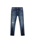 Men's Rider Dark Wash Super Slim Fit Jeans in Cotton Stretch Blend, Expedition 339G036 - 2