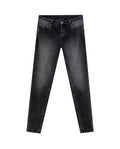 Men's Rider Skinny Fit Gray Wash Jeans in Cotton-Polyester-Viscose Stretch Blend, Journey 339G037 - 2