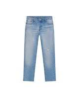 Men's Rider Skinny Light Wash Jeans in Cotton Stretch Blend, Voyage 339G038 - 2