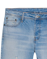 Men's Rider Skinny Light Wash Jeans in Cotton Stretch Blend, Voyage 339G038 - 7