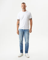 Men's Rider Medium Wash Skinny Fit Jeans in Cotton Stretch Blend, Wharf - 3