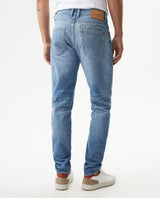 Men's Rider Medium Wash Skinny Fit Jeans in Cotton Stretch Blend, Wharf - 5