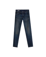 Men's Rider Skinny Fit Dark Wash Jeans in Recycled Cotton Blend, Captain 339G041 - 2