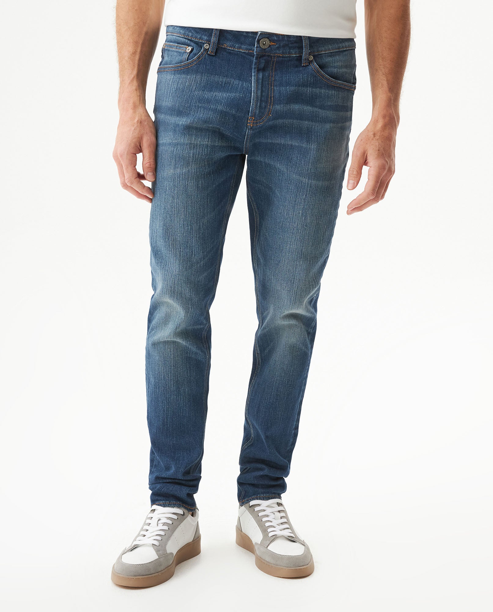Men's Skinny Rider Jeans - Blue 339G042 - 1