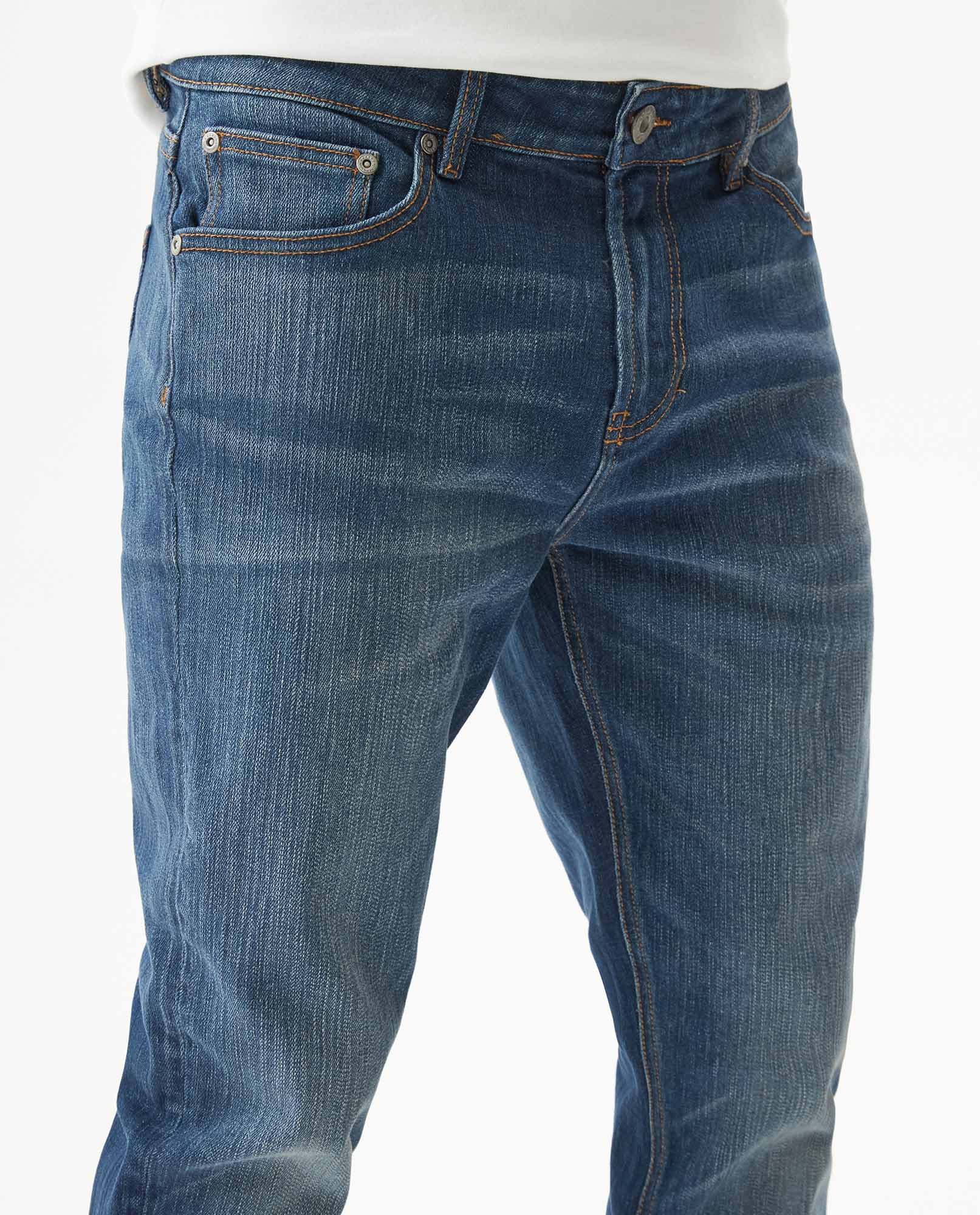 Men's Skinny Rider Jeans - Blue 339G042 - 4