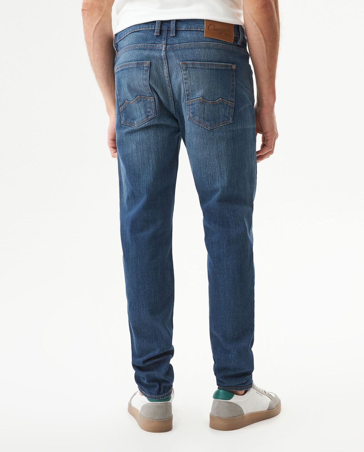 Men's Skinny Rider Jeans - Blue - 5