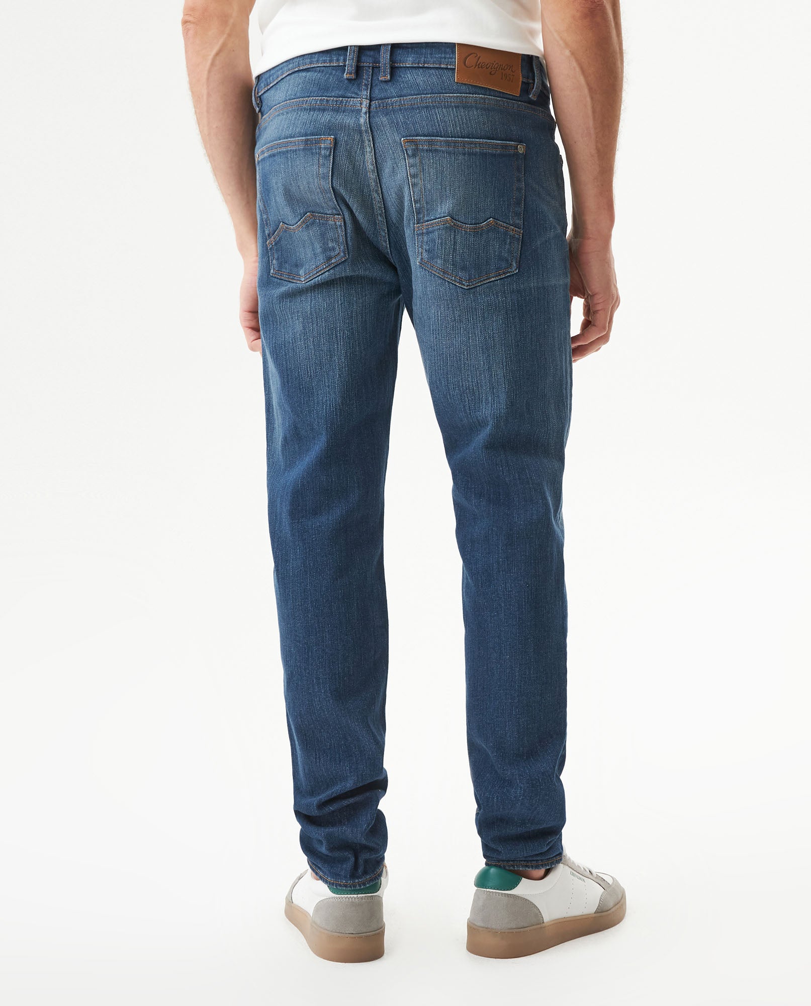 Men's Skinny Rider Jeans - Blue - 5
