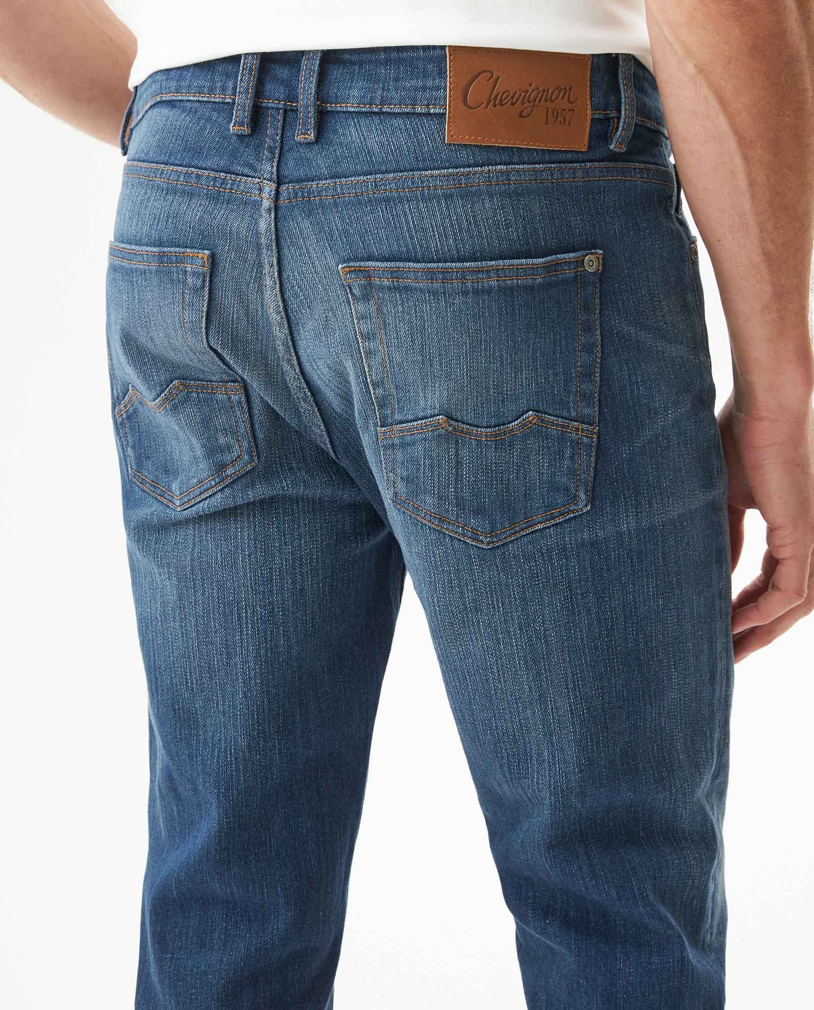 Men's Skinny Rider Jeans - Blue - 6