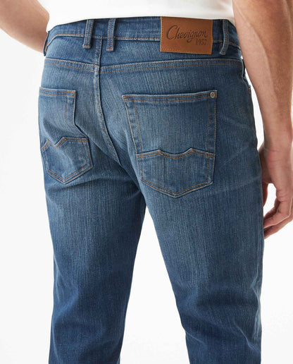 Men's Skinny Rider Jeans - Blue - 6