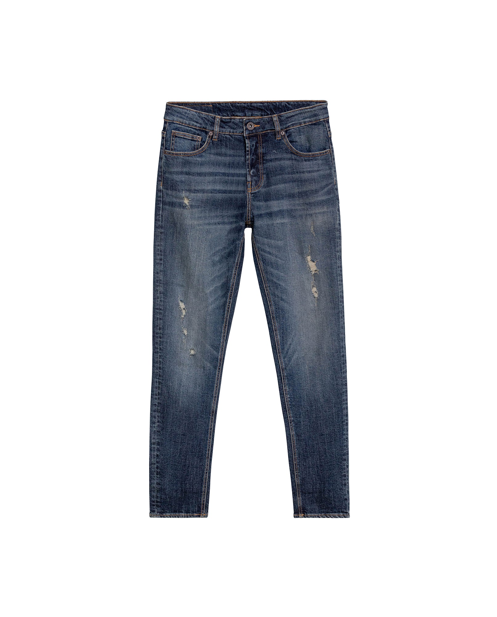 Men's Jeans, Rider Skinny Fit - Blue 339G044 - 3