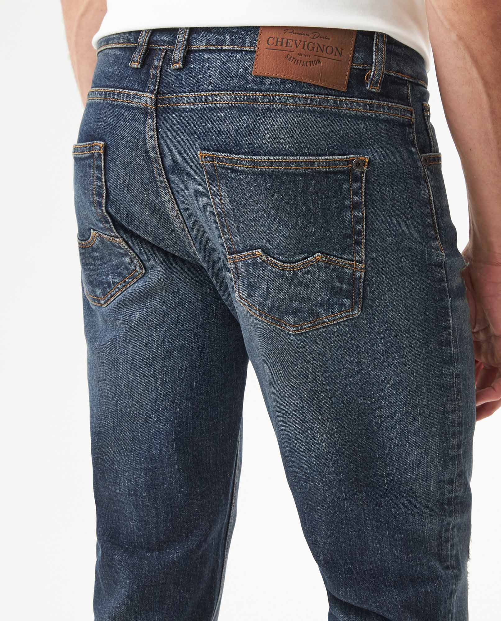 Men's Jeans, Rider Skinny Fit - Blue 339G044 - 6