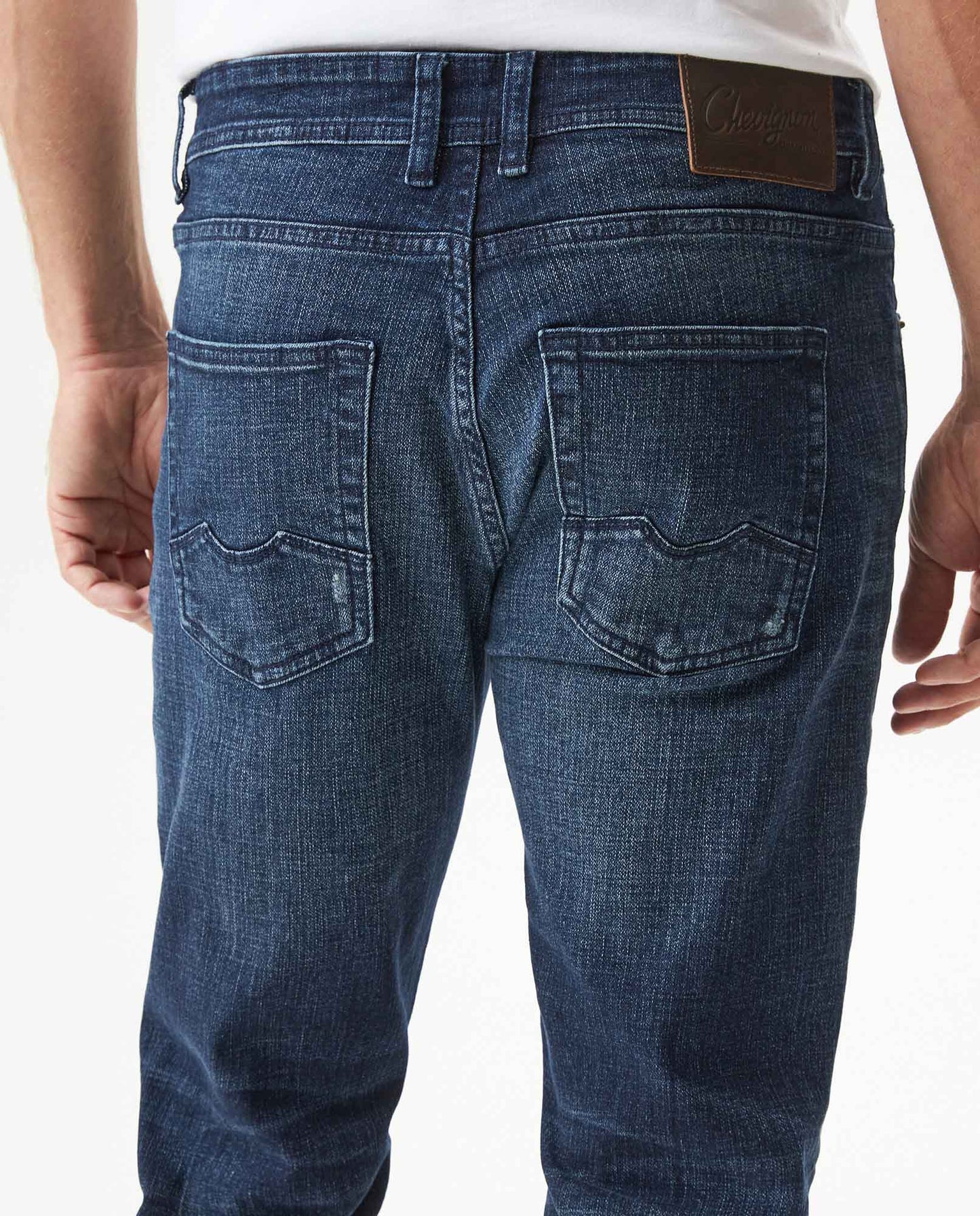 Men's Skinny Rider Jeans - Blue - 6