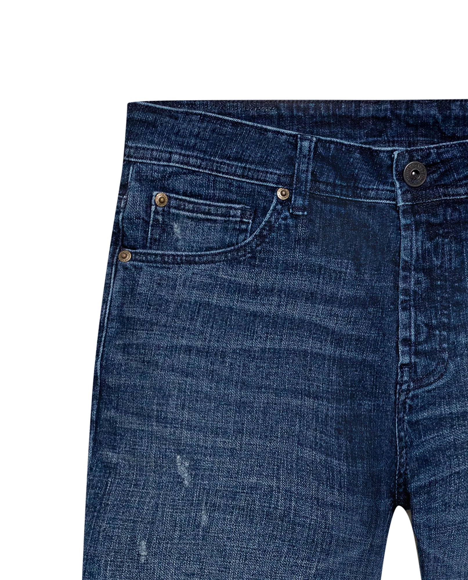 Men's Skinny Rider Jeans - Blue - 7