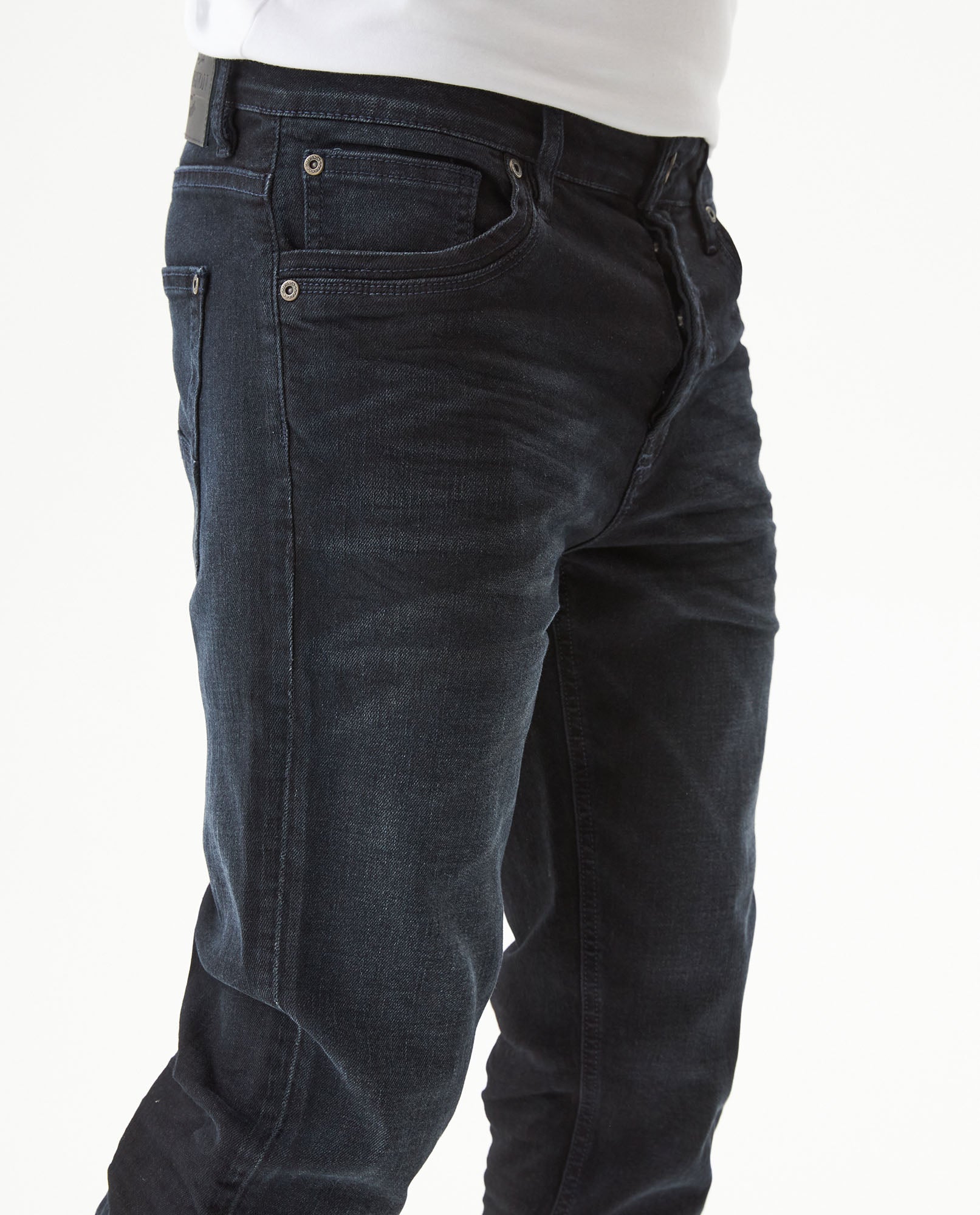 Men's Skinny Rider Jeans - Blue - 4