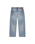 Men's Rider Super Slim Fit Light Wash Jeans in Cotton, Coastline 339G050 - 7