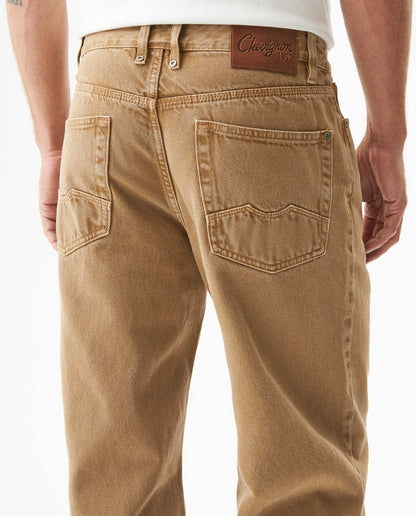 Men's Jeans Maverick Relaxed Fit - Khaki - 6