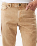 Men's Jeans, Morrison Slim Fit - Brown 339G052 - 4
