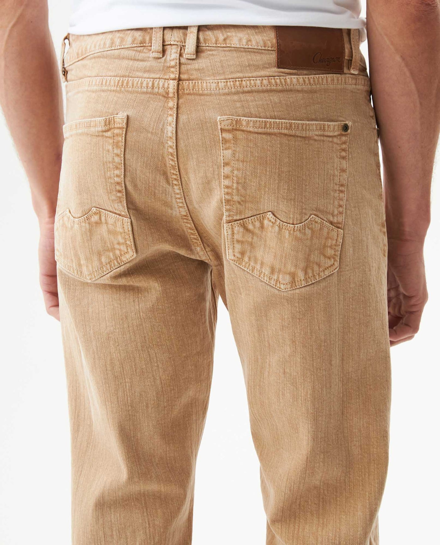 Men's Jeans, Morrison Slim Fit - Brown 339G052 - 5