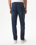 Men's Morrison Straight Ultra Dark Wash Jeans in Cotton-Polyester Blend, Lighthouse - 5