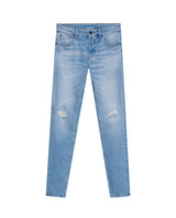 Men's Rider 5-Pocket Medium Wash Skinny Fit Jeans in Recycled Cotton Blend, Waypoint - 1