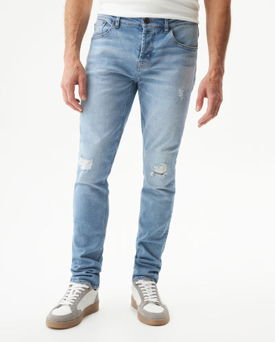 Men's Rider 5-Pocket Medium Wash Skinny Fit Jeans in Recycled Cotton Blend Waypoint