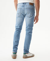 Men's Rider 5-Pocket Medium Wash Skinny Fit Jeans in Recycled Cotton Blend, Waypoint - 5