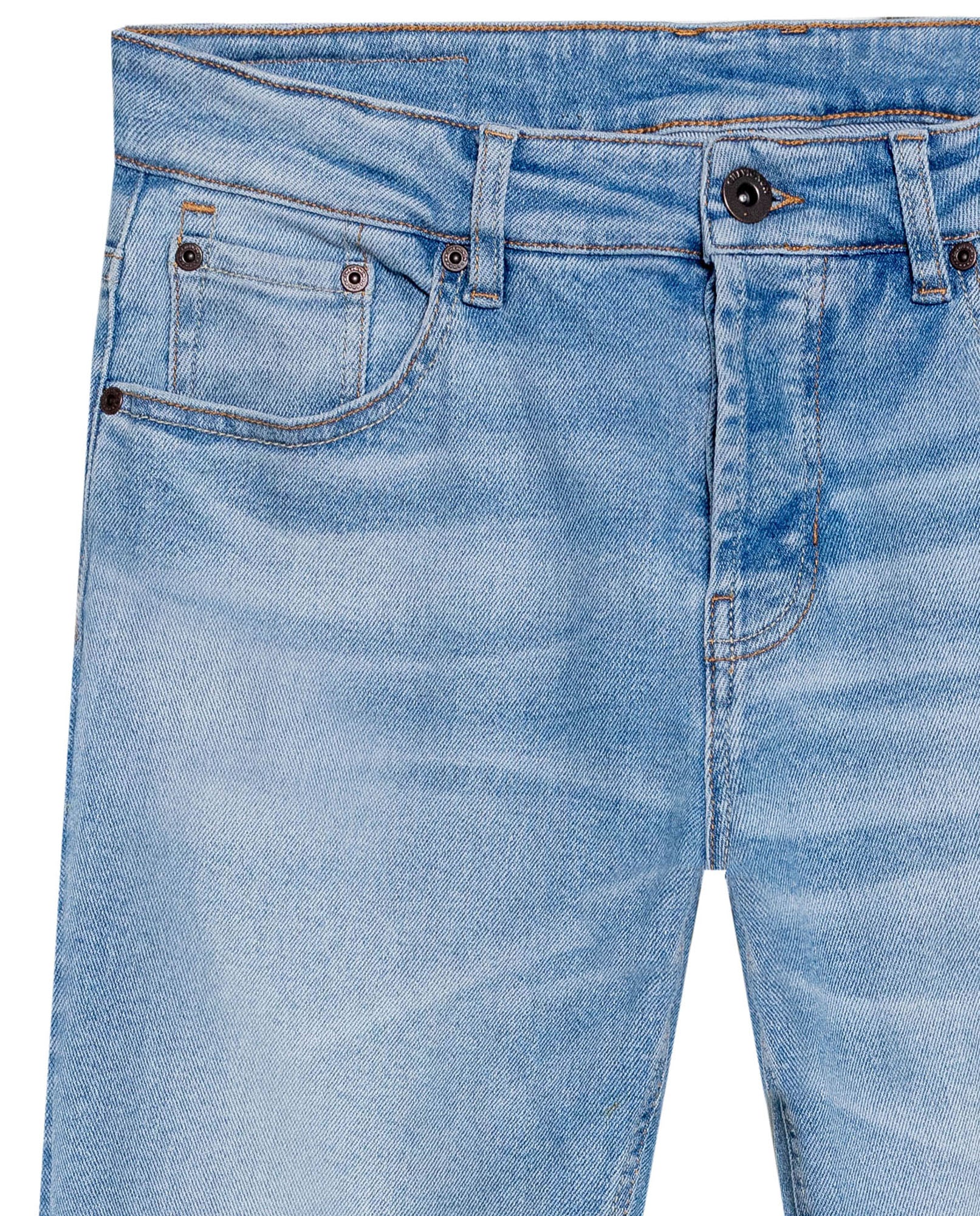 Men's Rider 5-Pocket Medium Wash Skinny Fit Jeans in Recycled Cotton Blend, Waypoint - 7