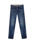Men's Morrison Straight Ultra Dark Jeans in Cotton-Polyester Blend, Seaport 339G450 - 2