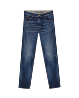 Men's Morrison Straight Ultra Dark Jeans in Cotton-Polyester Blend, Seaport 339G450 - 2