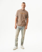Men's Rider Super Slim Light Wash Jeans in Cotton-Polyester Blend, Boatyard 339G452 - 3