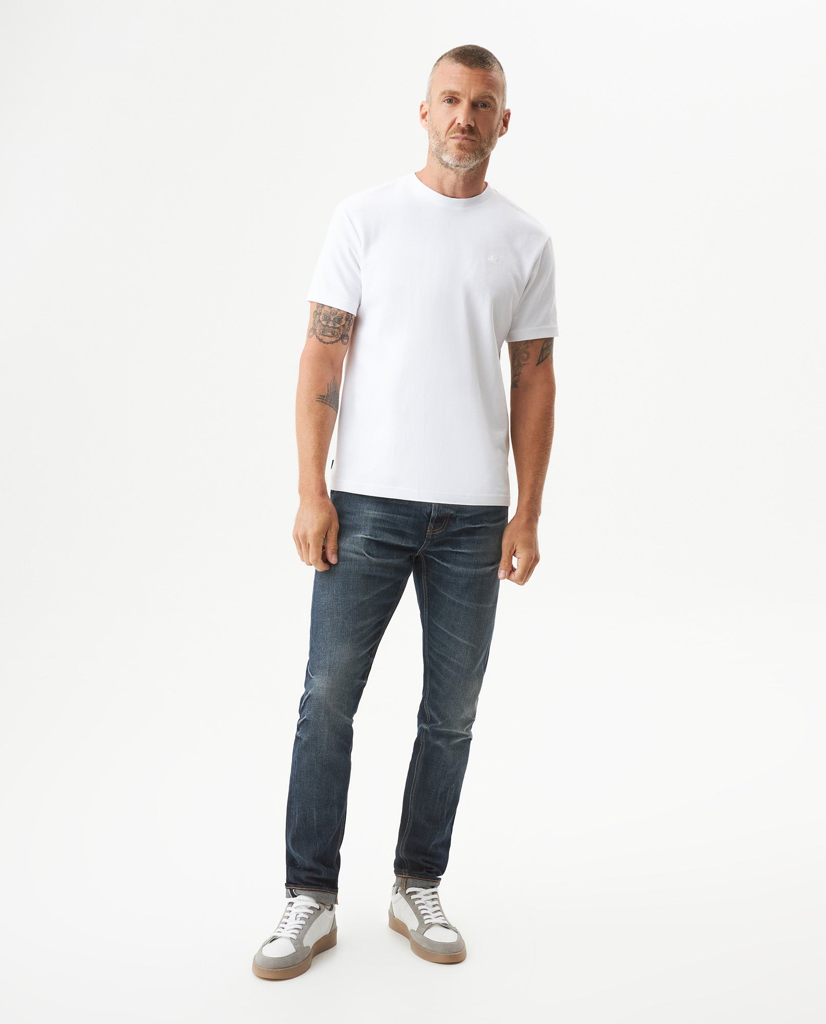 Men's Jeans, Skinny Fit - Blue 339G453 - 2
