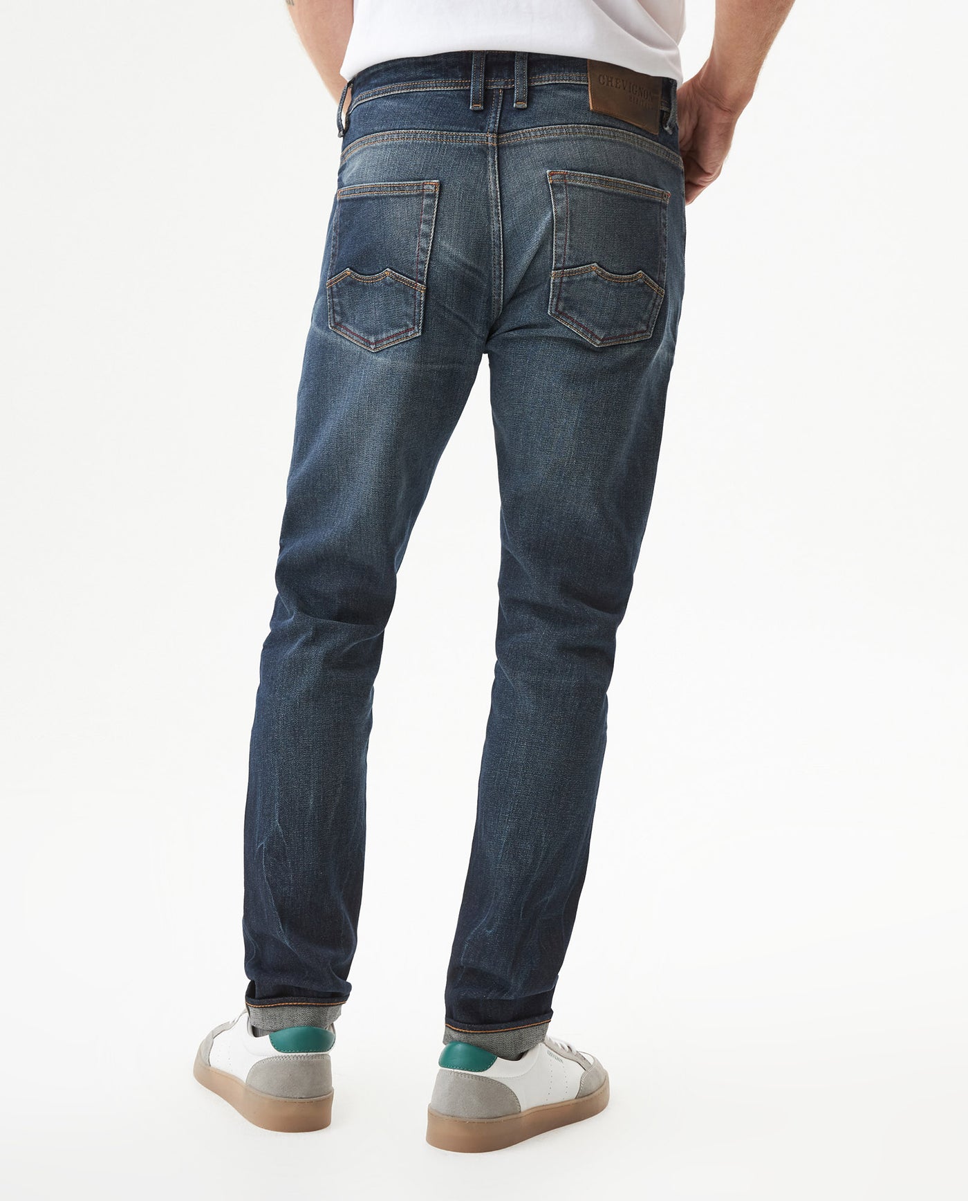 Men's Jeans, Skinny Fit - Blue 339G453 - 5