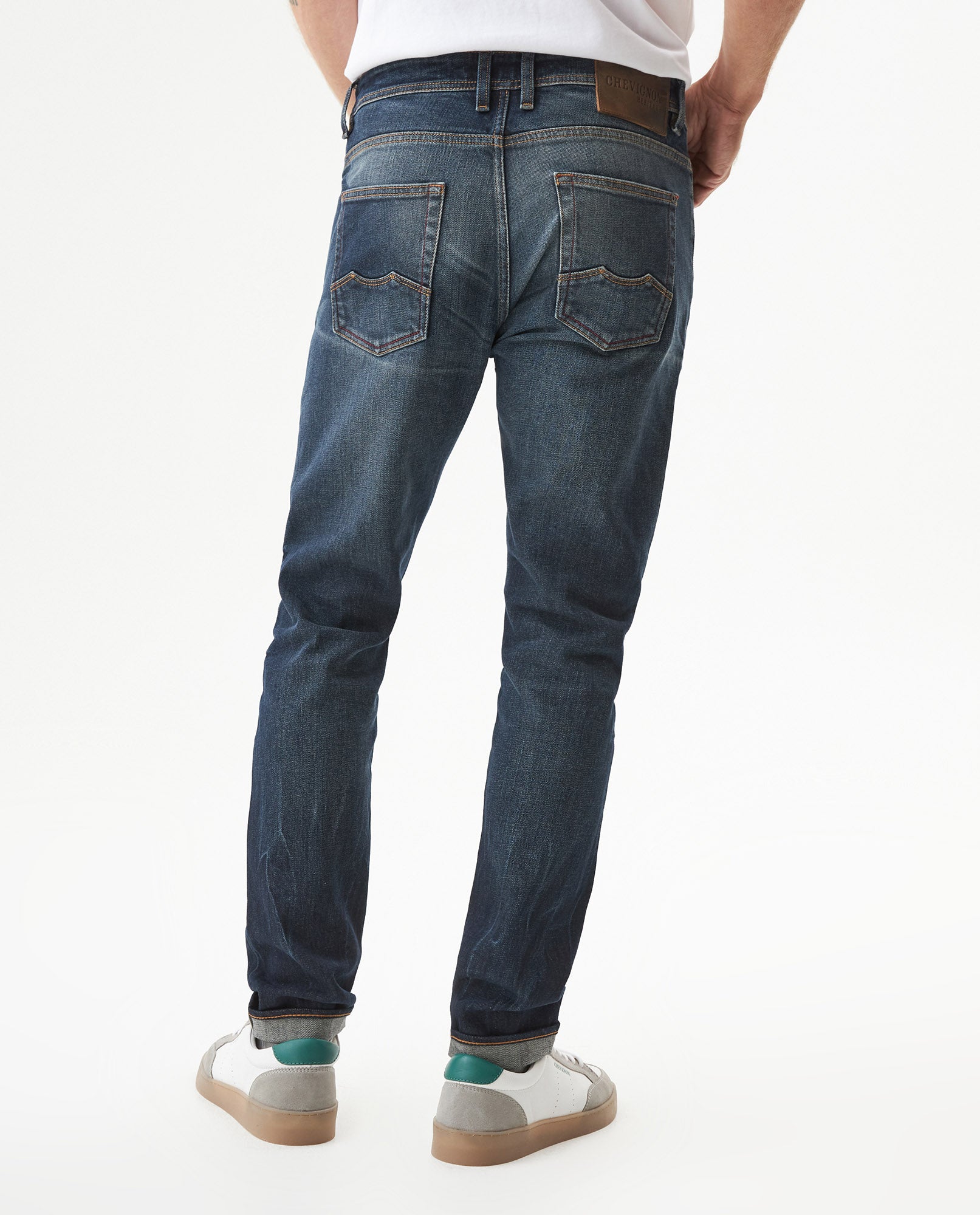 Men's Jeans, Skinny Fit - Blue 339G453 - 5