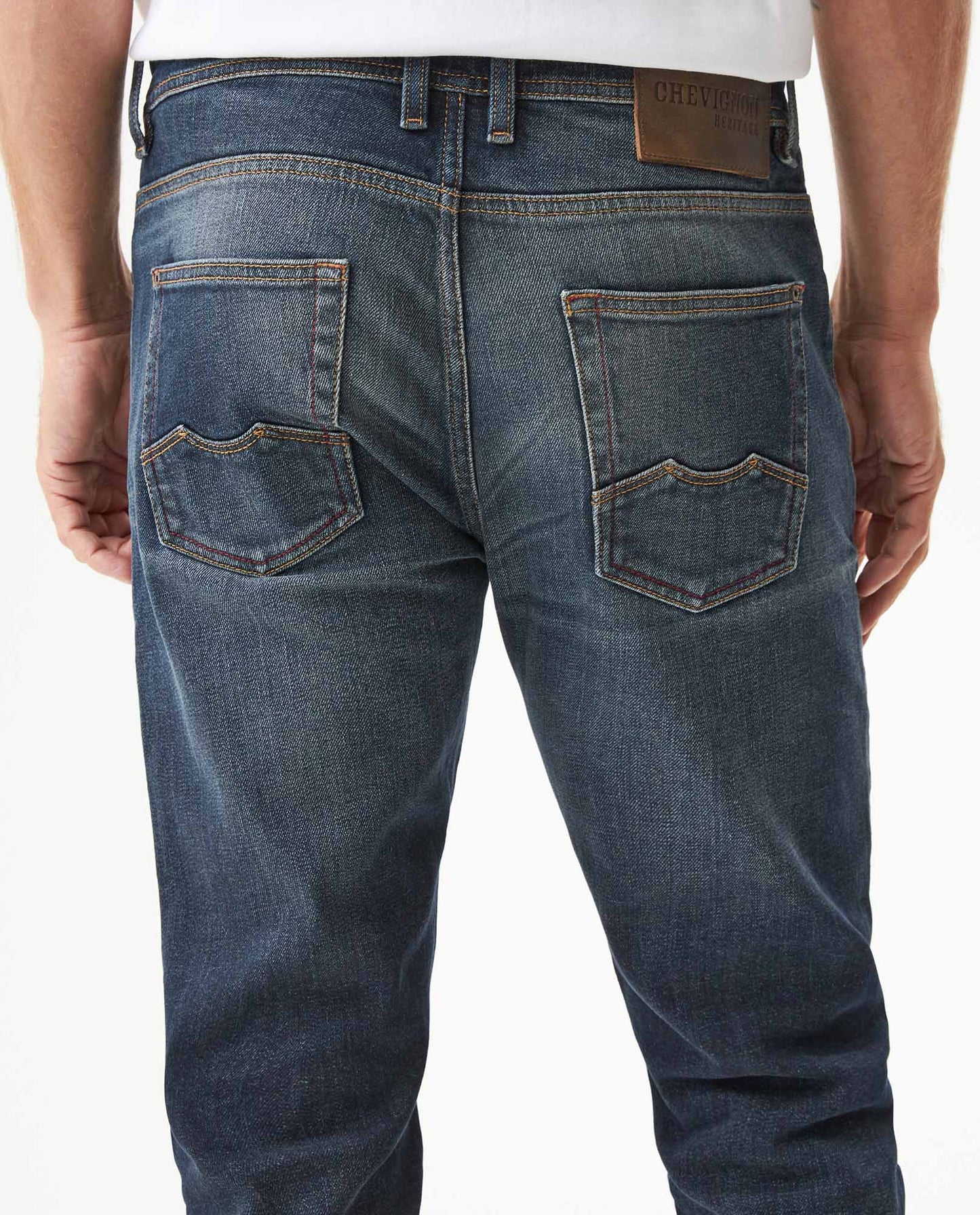 Men's Skinny Rider Jeans - Blue - 6