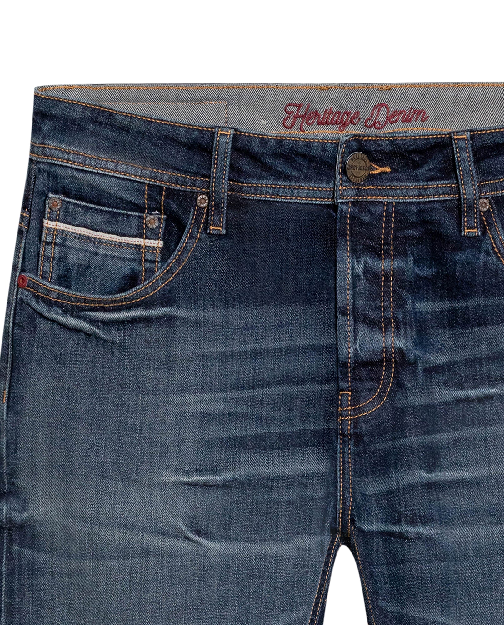 Men's Jeans, Skinny Fit - Blue 339G453 - 7