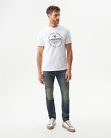 Men's Rider Medium Wash Super Slim Jeans in Cotton-Polyester Blend, Mariner - 3