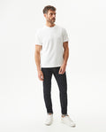 Men's Skinny Rider Ultra Dark Jeans in Cotton, Jetty 339G456 - 3