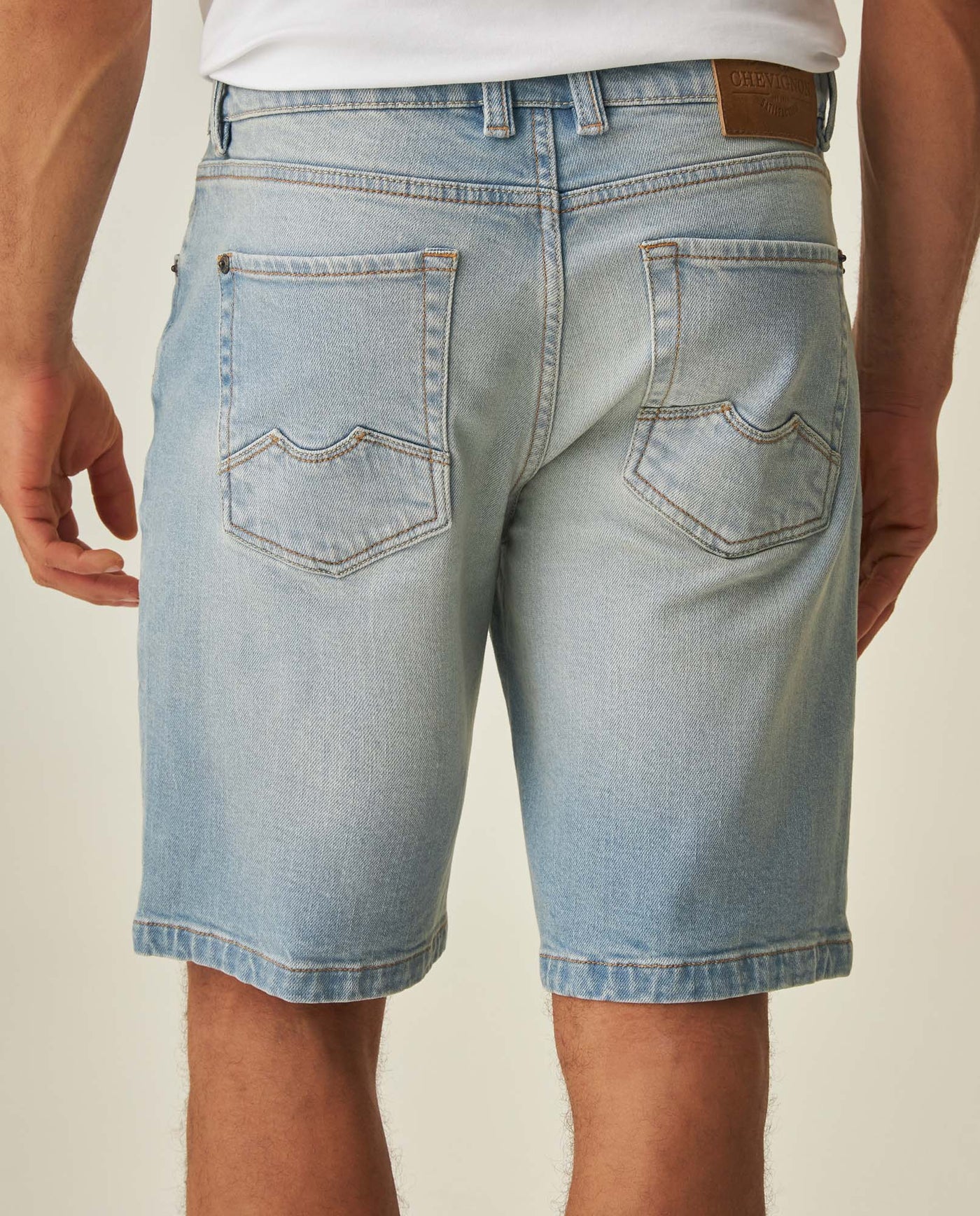 Men´s Denim Straight Shorts - Blue 63_352H000_AZU154020_6